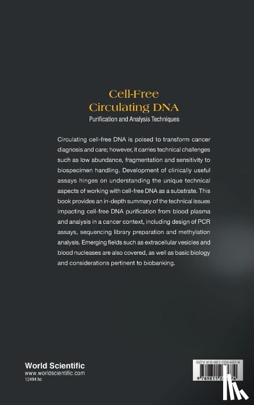  - Cell-free Circulating Dna: Purification And Analysis Techniques