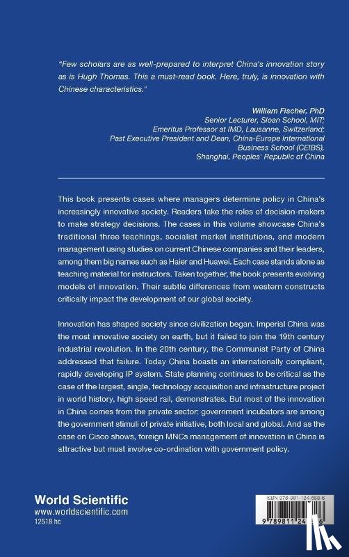 Thomas, Hugh (Chinese Univ Of Hong Kong - Innovation In China: A Strategic Management Casebook