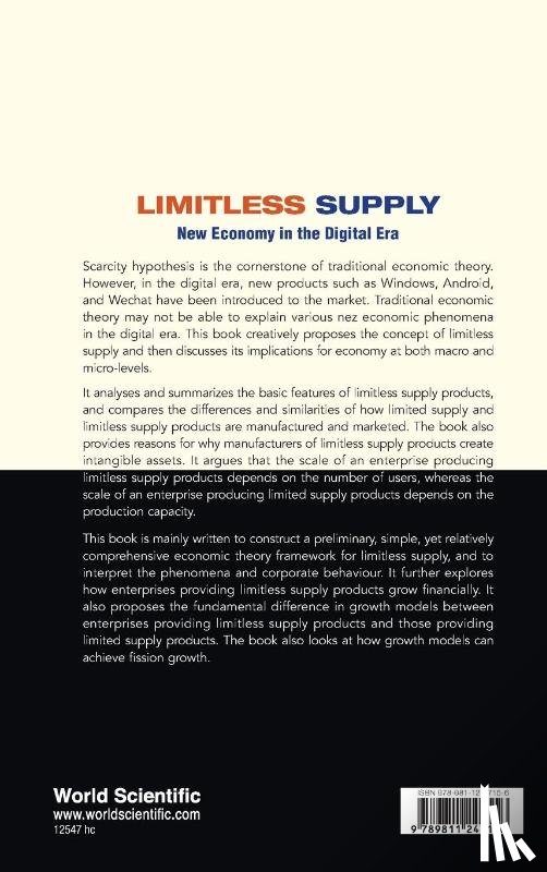 Zhou, Chunsheng (Cheung Kong Graduate School Of Business, Hu, Xiuhai (Peking Univ - Limitless Supply: New Economy In The Digital Era