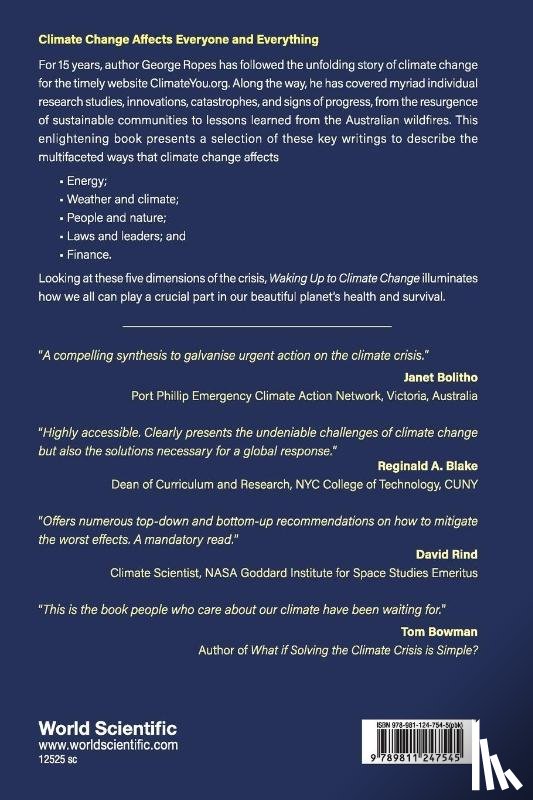 Ropes, George H (Climateyou - Waking Up To Climate Change: Five Dimensions Of The Crisis And What We Can Do About It