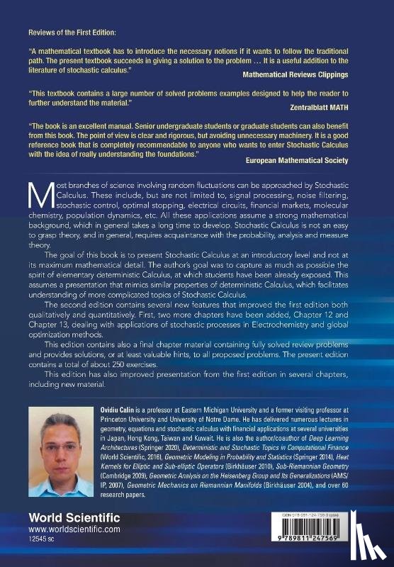 Calin, Ovidiu (Eastern Michigan University - Informal Introduction To Stochastic Calculus With Applications, An