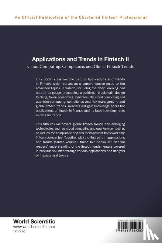  - Applications And Trends In Fintech Ii: Cloud Computing, Compliance, And Global Fintech Trends