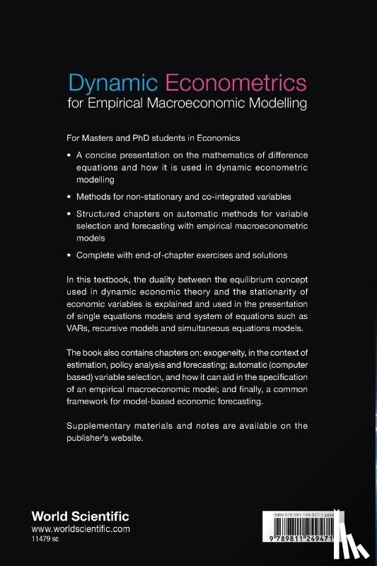 Nymoen, Ragnar (Univ Of Oslo - Dynamic Econometrics For Empirical Macroeconomic Modelling
