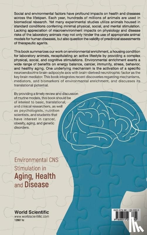 Cao, Lei (The Ohio State Univ College Of Medicine - Environmental Cns Stimulation In Aging, Health And Disease