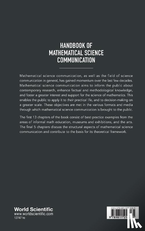  - Handbook Of Mathematical Science Communication