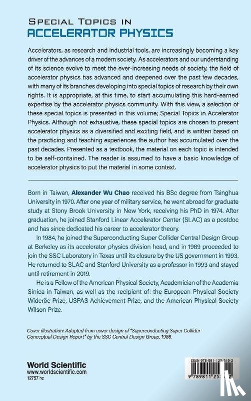 Chao, Alexander Wu (Slac National Accelerator Lab - Special Topics In Accelerator Physics