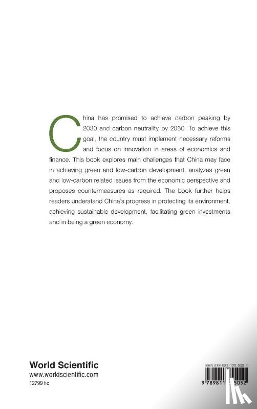 Li, Zhiqing (Fudan Univ - Economic Analysis Of Green Development In China