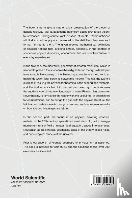 Sasane, Amol (London School Of Economics - Mathematical Introduction To General Relativity, A