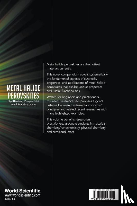 Zhang Jin Zhong - METAL HALIDE PEROVSKITES