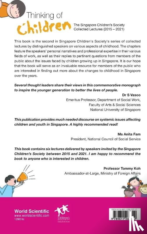 Singapore Children's Society, . (.) - Thinking Of Children: The Singapore Children's Society Collected Lectures (2015-2021)