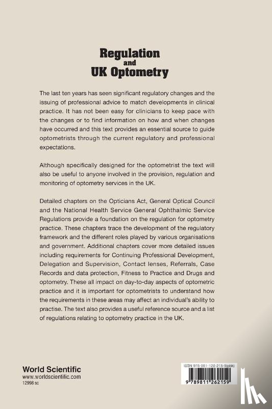 Taylor, Steve (Stephen Taylor Associates - Regulation And Uk Optometry