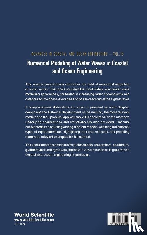 Higuera, Pablo (Nus, Wang, Jinghua (The Hong Kong Polytechnic University, Hu, Jie (Nus, Yang, Zhengtong (Technology Centre For Offshore And Marine - Numerical Modeling Of Water Waves In Coastal And Ocean Engineering