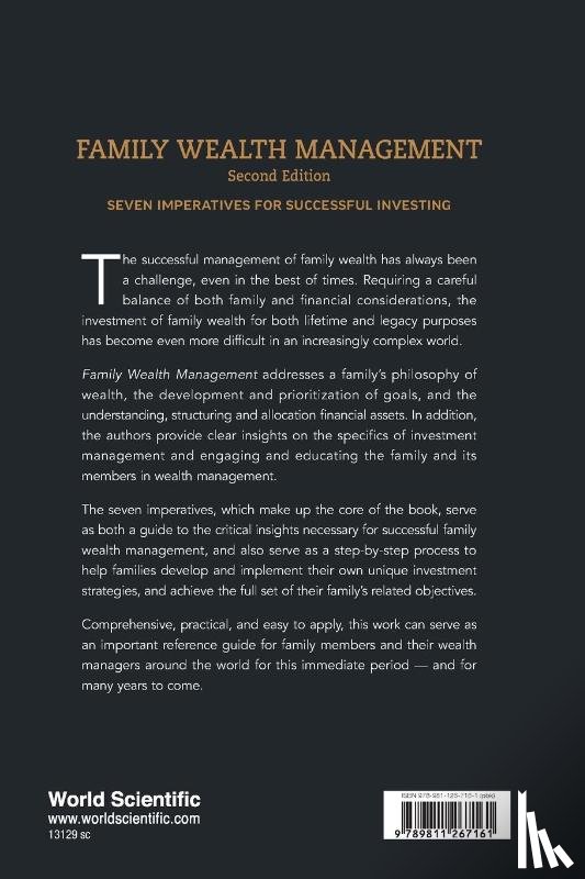 Mark Haynes Daniell, Tom Mccullough - FAMILY WEALTH MANAGEMENT (2ND ED)