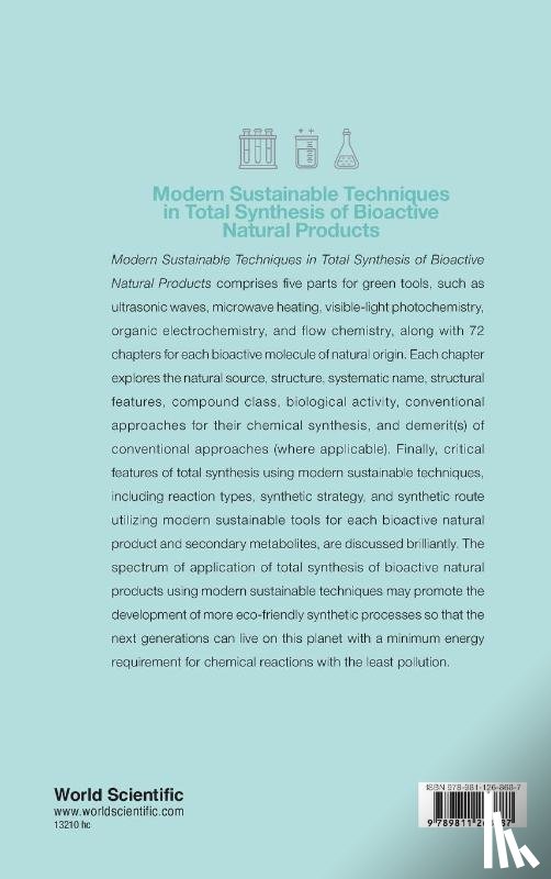 Majhi, Sasadhar (Kazi Nazrul University, Mandal, Bhubaneswar (Indian Inst Of Technology Guwahati - Modern Sustainable Techniques In Total Synthesis Of Bioactive Natural Products