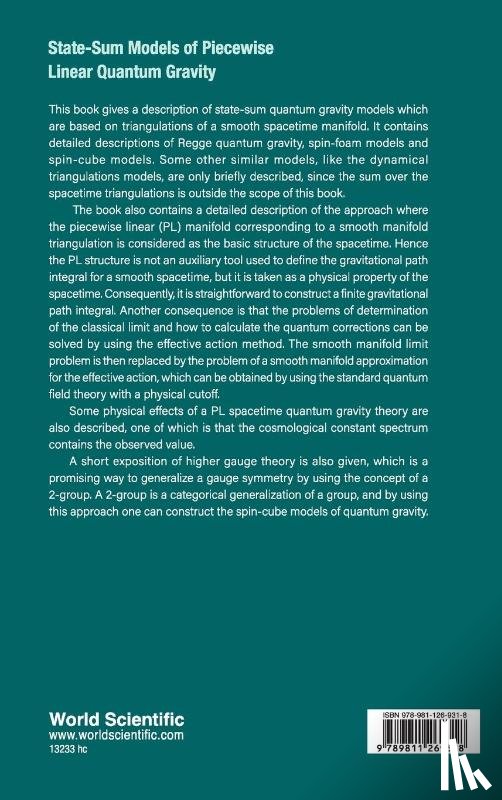 Mikovic, Aleksandar (Univ Lusofona, Vojinovic, Marko (Univ Of Belgrade - State-sum Models Of Piecewise Linear Quantum Gravity