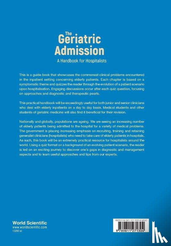 Aw Derrick Chen Wee - GERIATRIC ADMISSION, THE