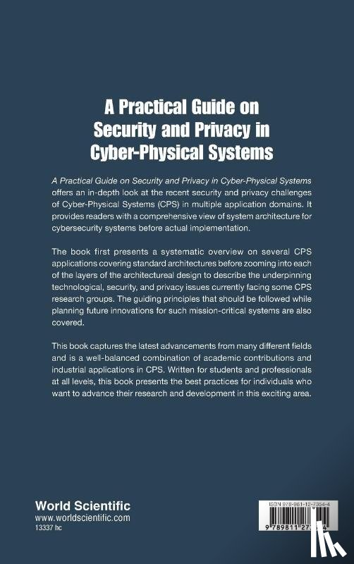 Sharma Prinkle - PRACTICAL GUIDE SECURITY AND PRIVACY CYBER-PHYSICAL SYSTEMS