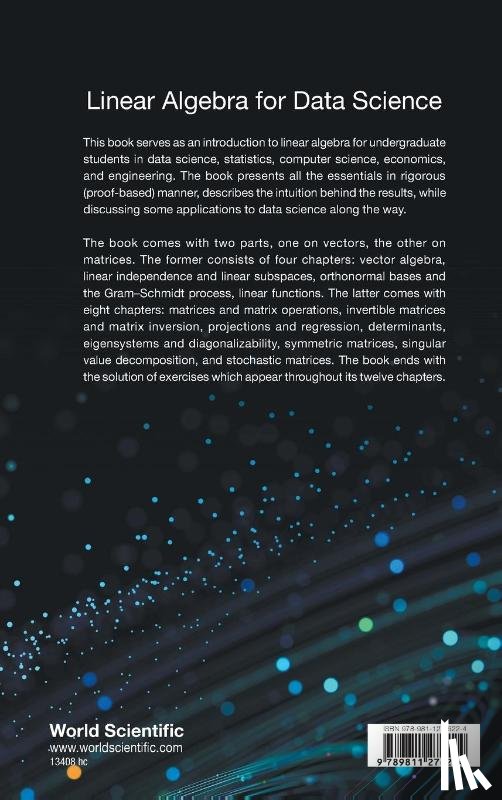 Haviv, Moshe (The Chinese University Of Hong Kong - Linear Algebra For Data Science