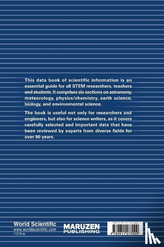 National Astronomical Observatory Of Japan, . (.) - Handbook Of Scientific Tables