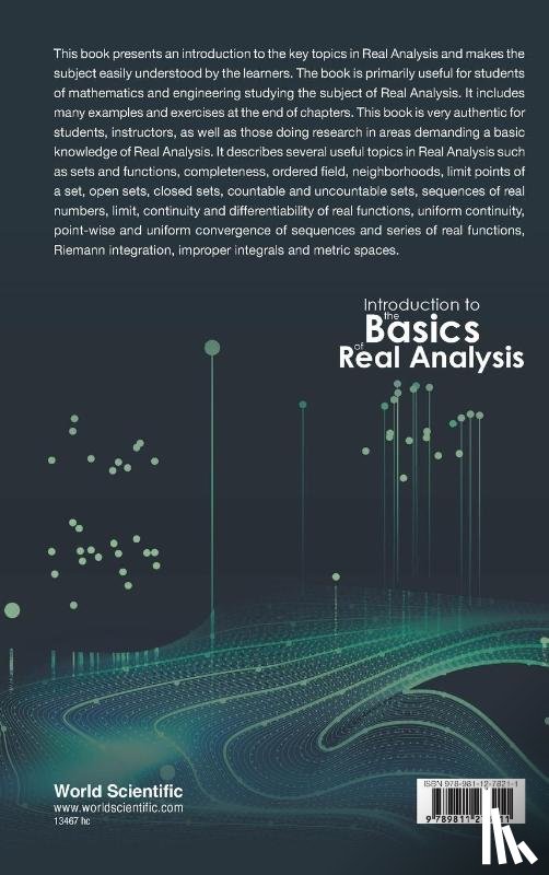Singh, Harendra (V.b.s. Purvanchal University, Srivastava, Hari M (Univ Of Victoria - Introduction To The Basics Of Real Analysis