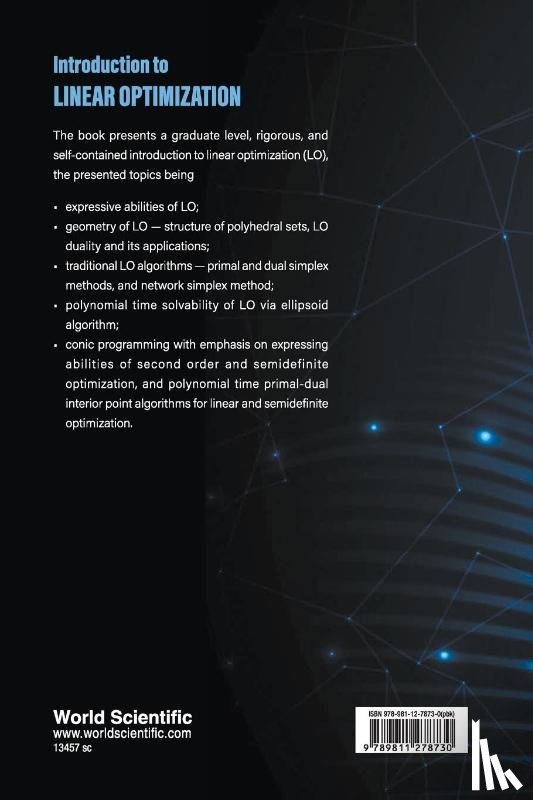 Nemirovski, Arkadi (Georgia Institute Of Technology - Introduction To Linear Optimization