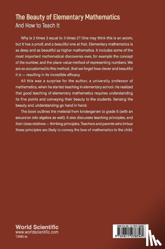 Ron Aharoni - BEAUTY OF ELEMENTARY MATHEMATICS, THE