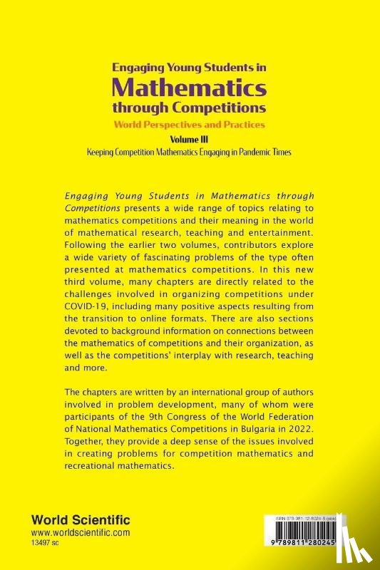  - Engaging Young Students In Mathematics Through Competitions - World Perspectives And Practices: Volume Iii - Keeping Competition Mathematics Engaging In Pandemic Times