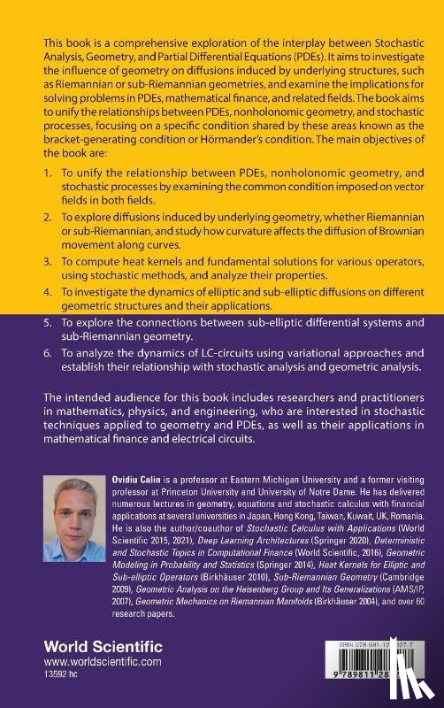 Calin Ovidiu - STOCHASTIC GEOMETRIC ANALYSIS WITH APPLICATIONS