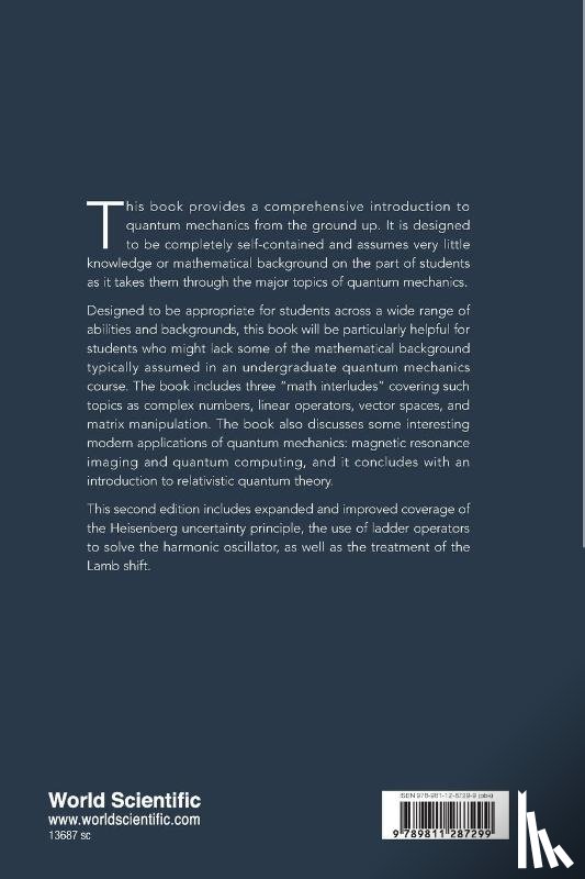 Scherrer, Robert J (Vanderbilt Univ - Quantum Mechanics: An Accessible Introduction