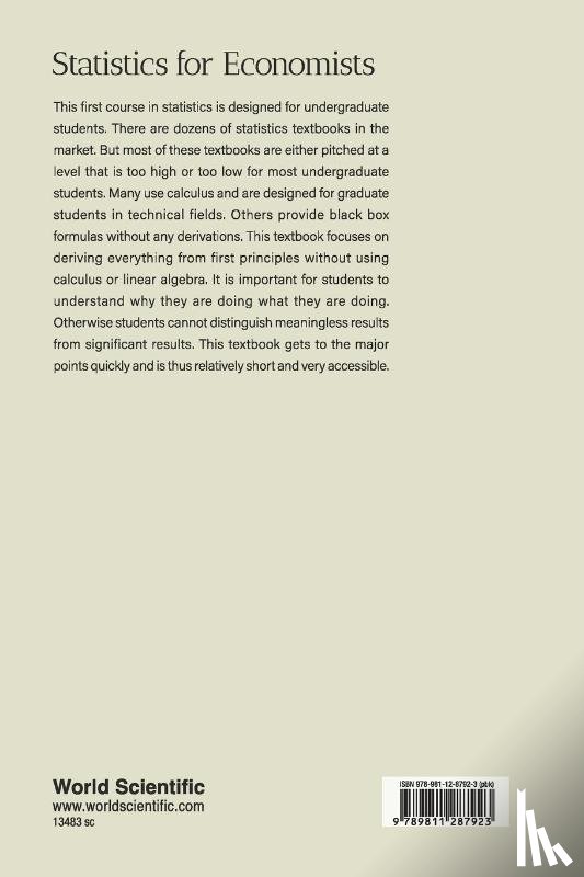 Yamane, Linus (Pitzer College - Statistics For Economists