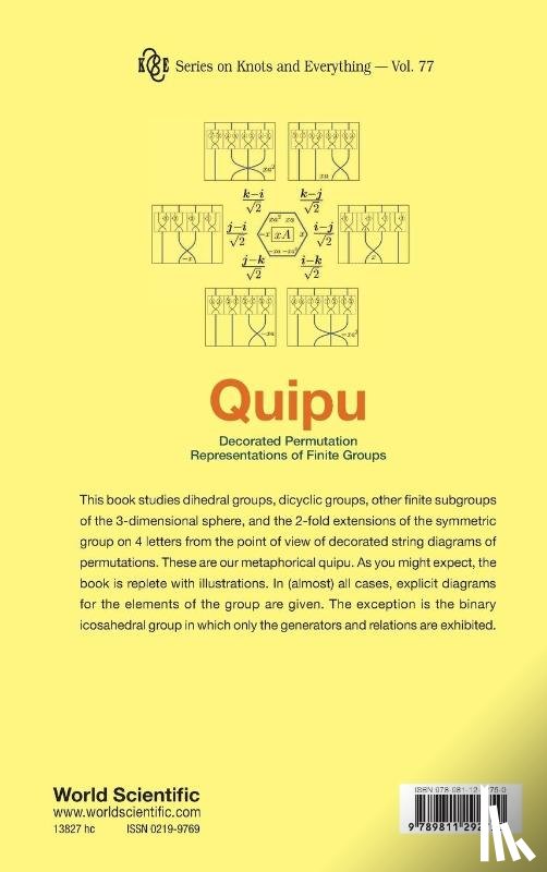 Bae, Yongju (Kyungpook National University, Carter, J Scott (Univ Of South Alabama, Kim, Byeorhi (Pohang University Of Science And Technology - Quipu: Decorated Permutation Representations Of Finite Groups