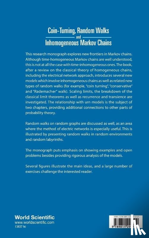 Englander, Janos (University Of Colorado Boulder, Volkov, Stanislav (Lund University - Coin-turning, Random Walks And Inhomogeneous Markov Chains