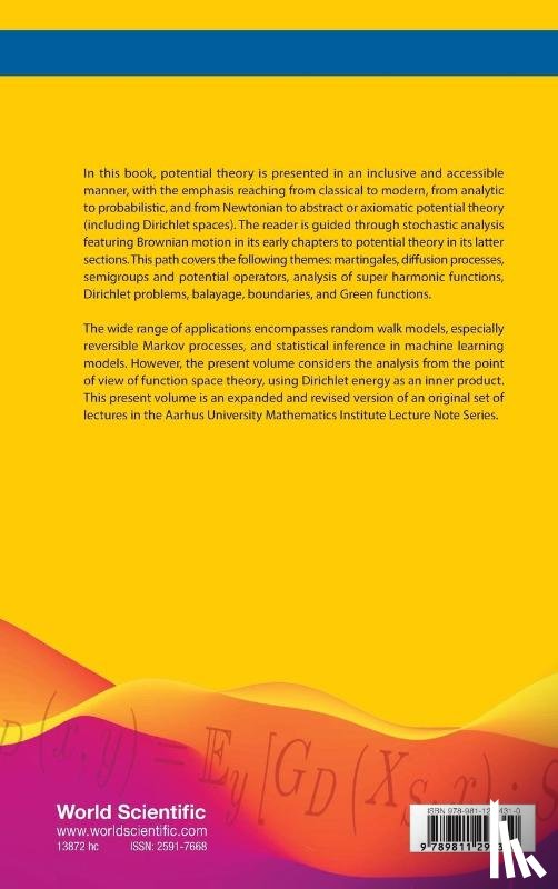 Jorgensen, Palle (The Univ Of Iowa, Rao, Murali (Univ Of Florida, Tian, James (American Mathematics Society - Brownian Motion And Potential Theory, Modern And Classical