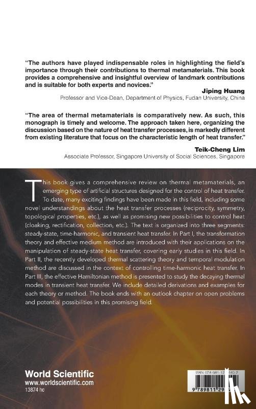 Li Ying - THERMAL METAMATERIALS