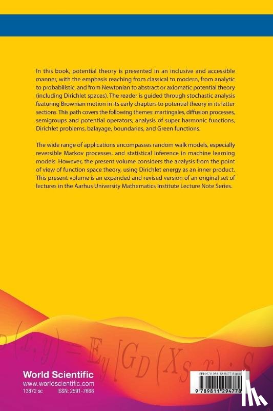 Jorgensen, Palle (The Univ Of Iowa, Rao, Murali (Univ Of Florida, Tian, James (American Mathematics Society - Brownian Motion And Potential Theory, Modern And Classical