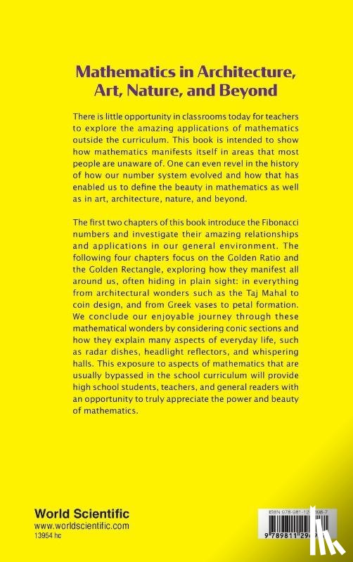 Posamentier Alfred S - MATHEMATICS IN ARCHITECTURE, ART, NATURE, AND BEYOND