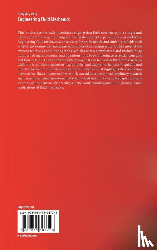 Song, Hongqing - Engineering Fluid Mechanics