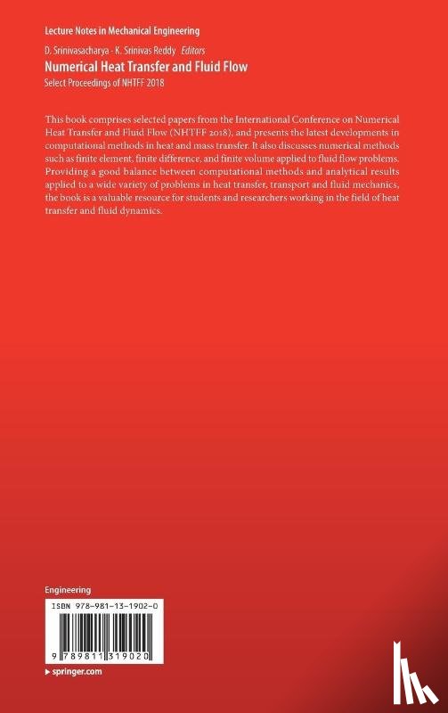 D. Srinivasacharya, K. Srinivas Reddy - Numerical Heat Transfer and Fluid Flow