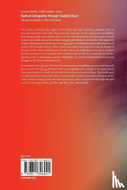  - Radical Collegiality through Student Voice