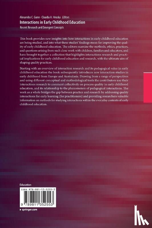  - Interactions in Early Childhood Education