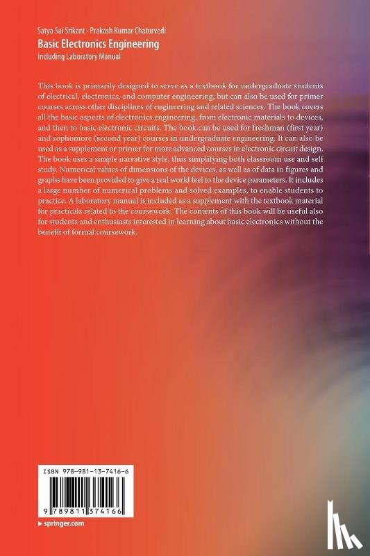 Srikant, Satya Sai, Chaturvedi, Prakash Kumar - Basic Electronics Engineering