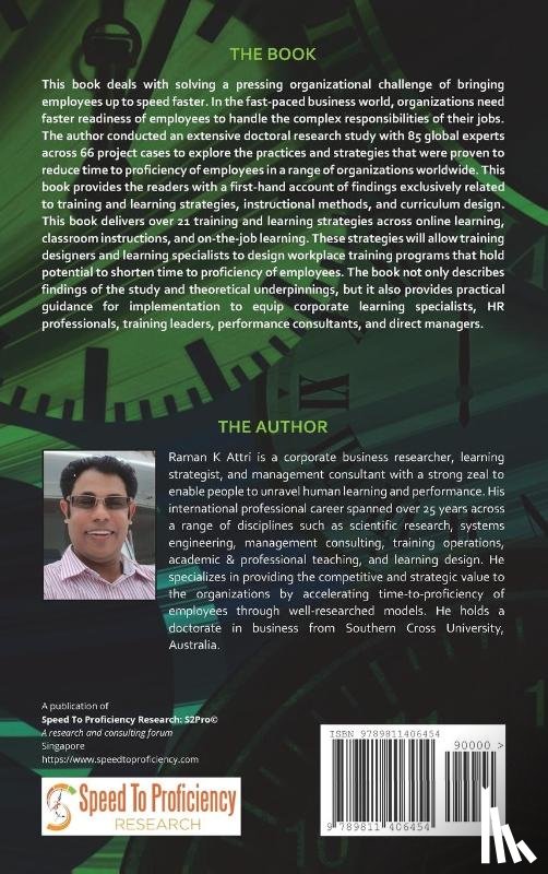 Attri, Raman K - Designing Training to Shorten Time to Proficiency