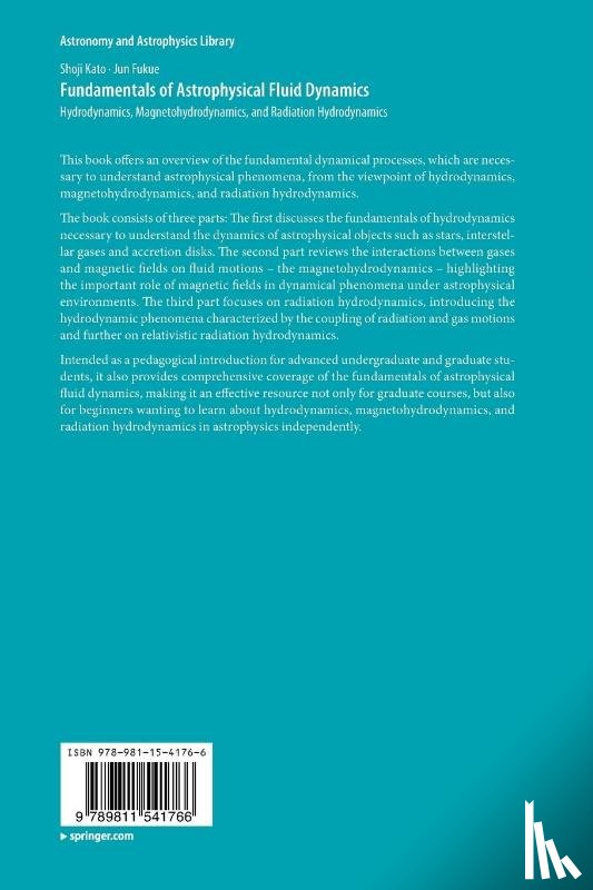 Kato, Shoji, Fukue, Jun - Fundamentals of Astrophysical Fluid Dynamics