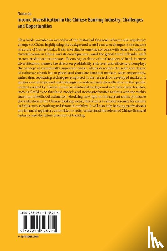Qu, Zhixian - Income Diversification in the Chinese Banking Industry: Challenges and Opportunities