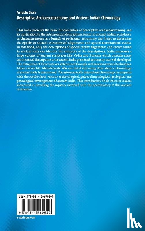 Ghosh, Amitabha - Descriptive Archaeoastronomy and Ancient Indian Chronology