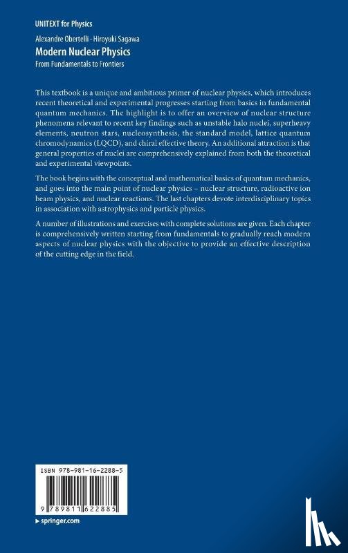 Obertelli, Alexandre, Sagawa, Hiroyuki - Modern Nuclear Physics