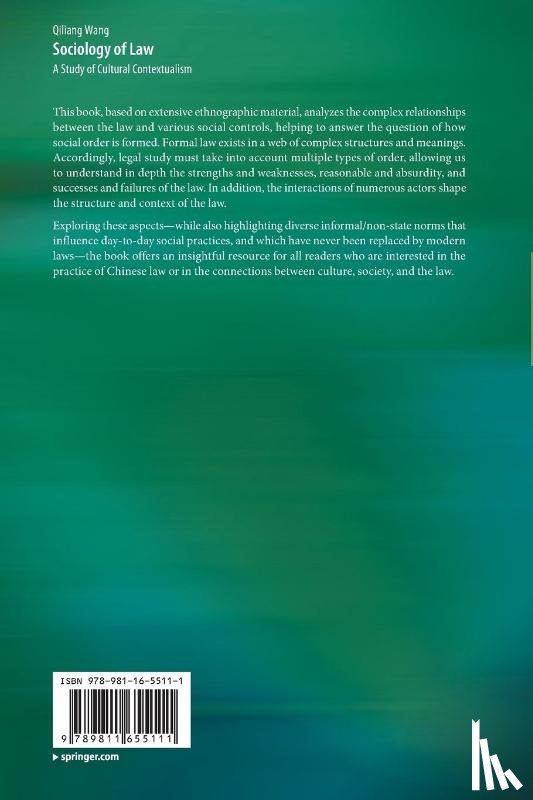 Wang, Qiliang - Sociology of Law