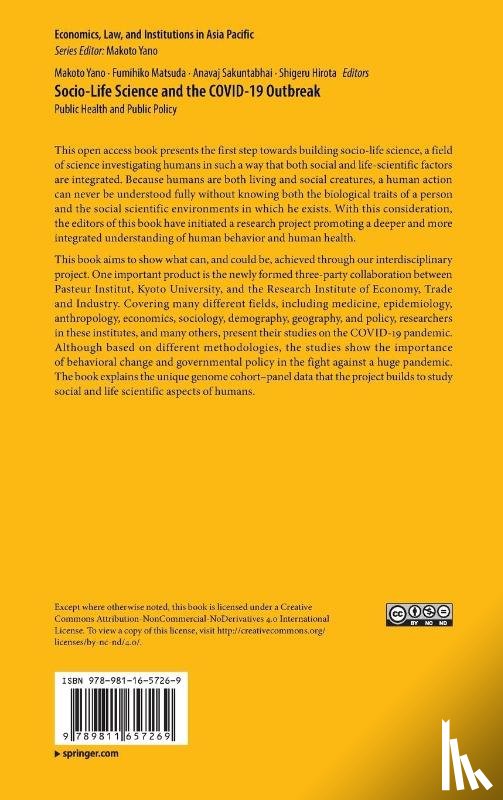  - Socio-Life Science and the COVID-19 Outbreak