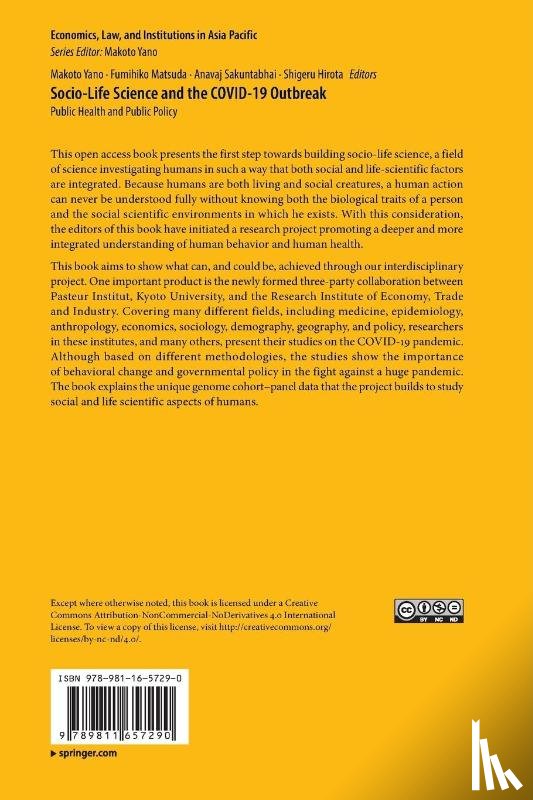  - Socio-Life Science and the COVID-19 Outbreak