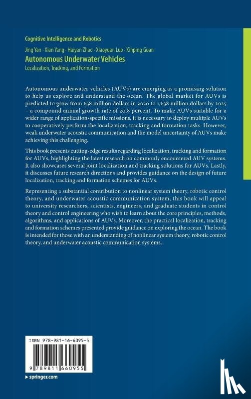 Yan, Jing, Yang, Xian, Zhao, Haiyan, Luo, Xiaoyuan - Autonomous Underwater Vehicles